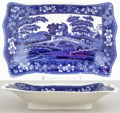 Dish rectangular c1930s